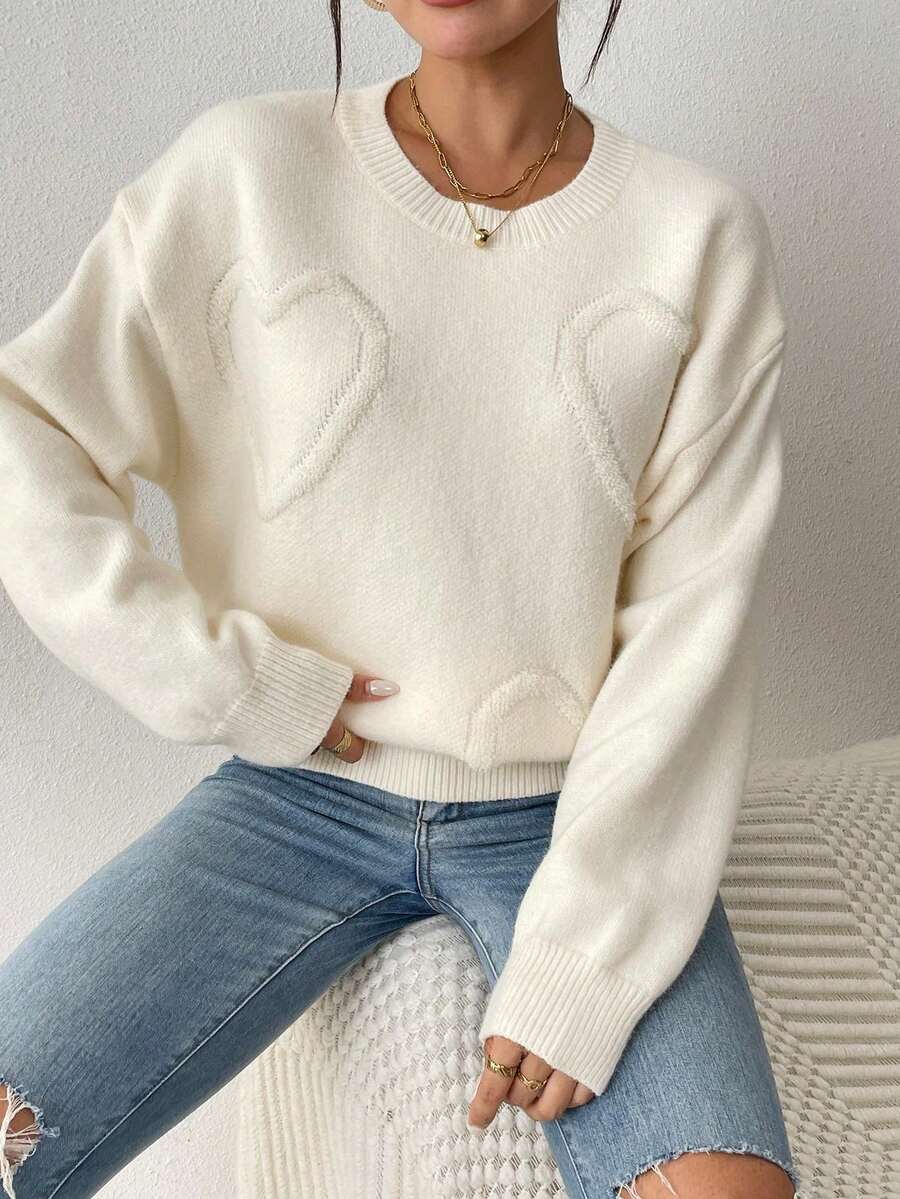 Aremera Heart Crewneck