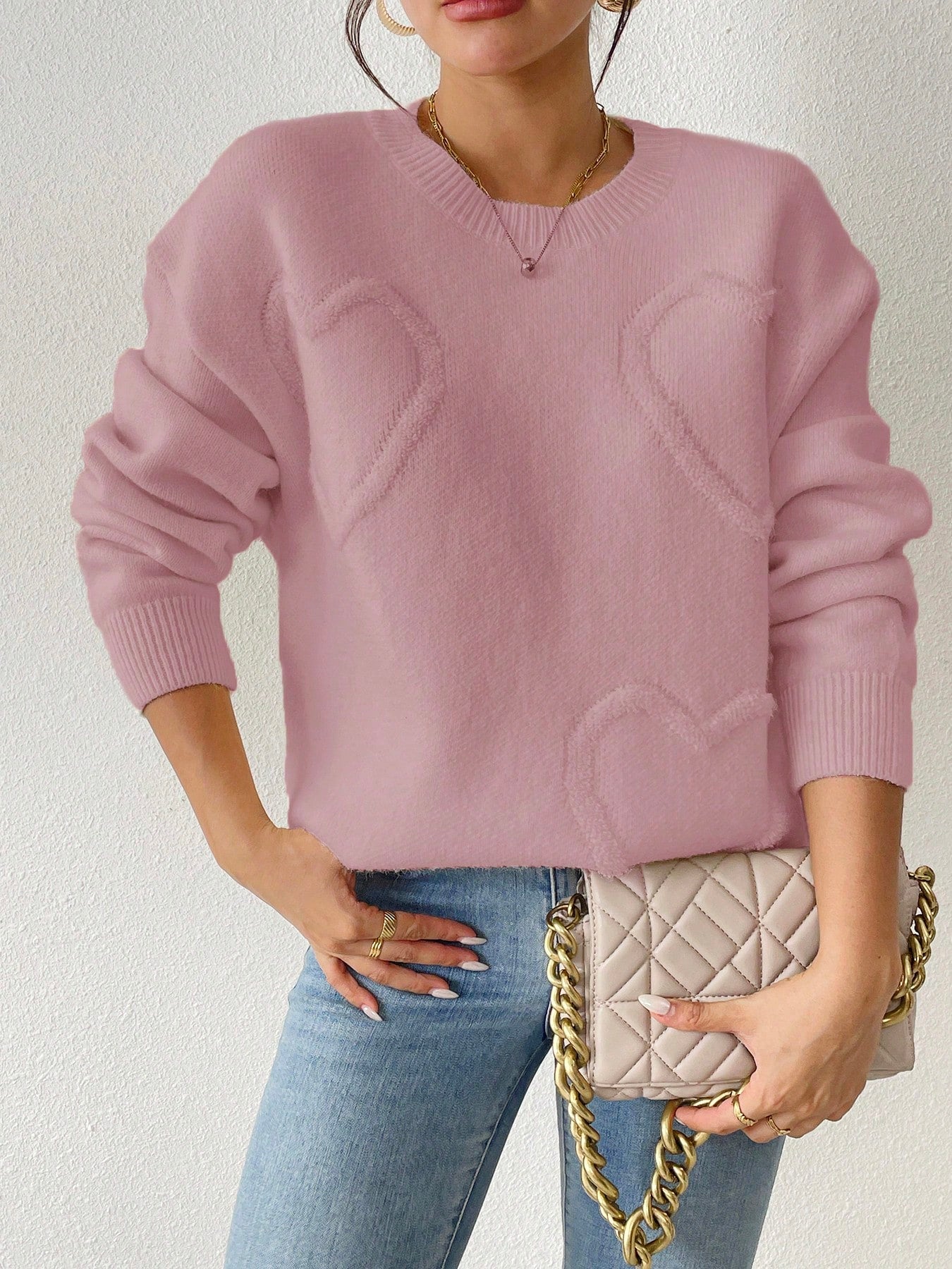 Aremera Heart Crewneck